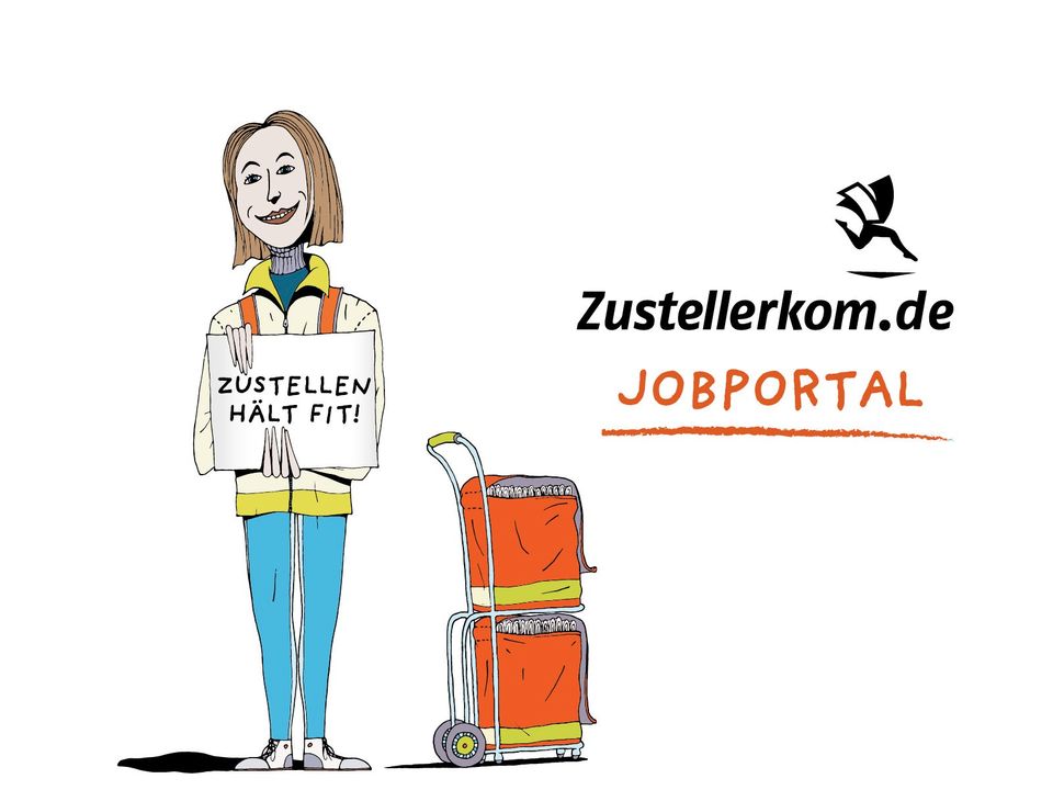 Zeitung austragen, Vollzeit, Teilzeit, Minijob in Gerresheim in Düsseldorf