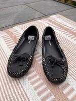 Slipper Mokkassins Bootsshuhe 39 schwarz Hessen - Eschwege Vorschau
