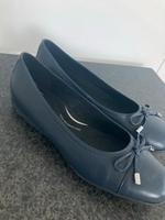 Geox Ballerina Schuhe dunkelblau Leder 40 neu Hessen - Rüdesheim am Rhein Vorschau