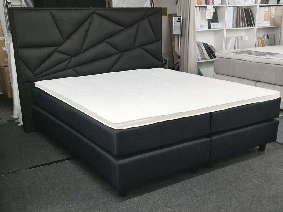 Boxspringbett GEO exklusiv 180x200cm incl. Topper in Hagen