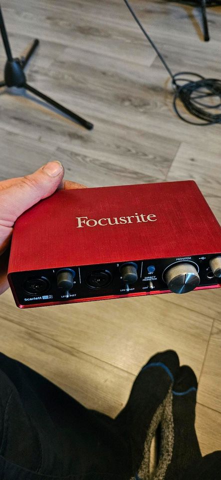 Focusrite Scarlett 2i2 gen2 Interface in Wiepkenhagen