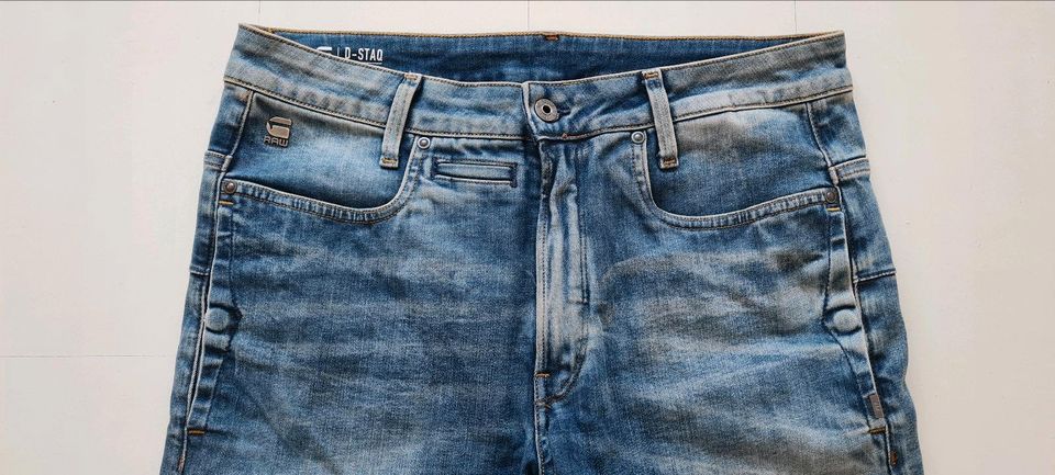 G-Star D-Staq 3D slim W32 L32 blau Jeans Herren Vintage in Köln