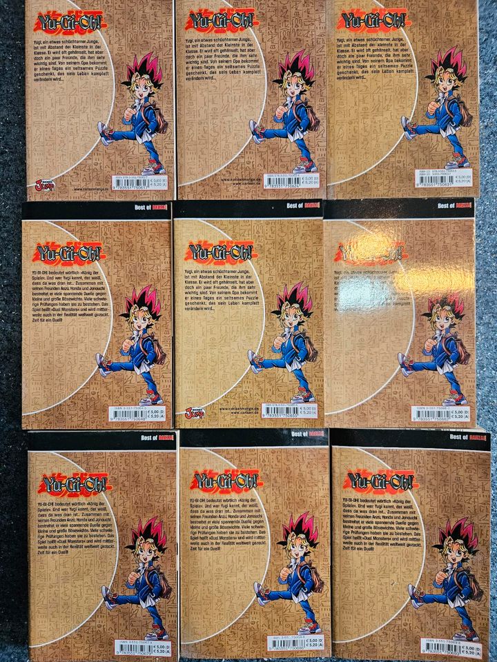 Yu-Gi-Oh! Mangas Ausgaben 1 bis 9 in Dorsten