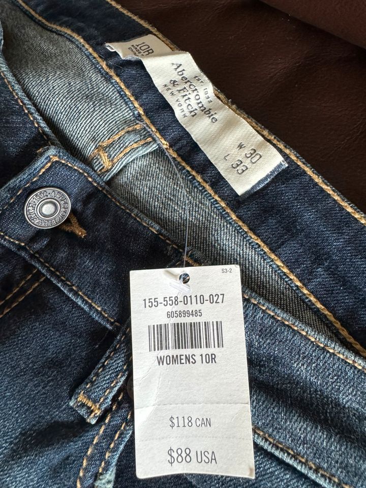 Jean’s Abercrombie & Fitch W30 L33 neu mit Etikett NP 88€ in Wiehl