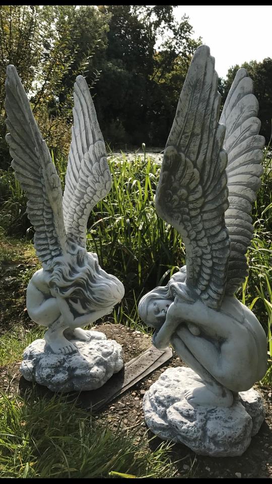 ‼️Engel 73cm Engeln Rachel Grabfigur Elfe Feen Angel Steinfigur‼️ in Hamburg