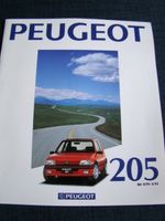 Peugeot 205 GTI 1,9, 205 CTI 1,9 & Si 1,9  großer Prospekt Japan Berlin - Neukölln Vorschau