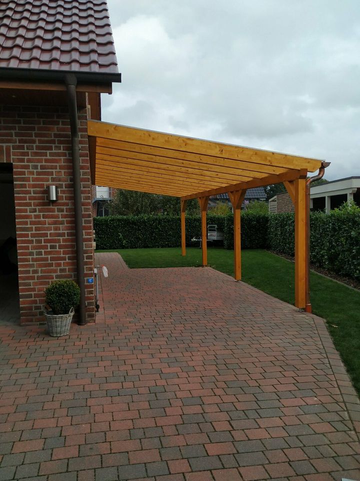 Carport und Terrassenüberdachung in Löningen