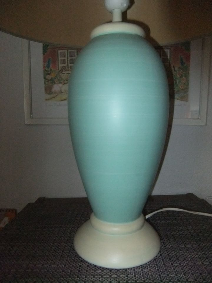 Lampe mediterran.Stil H.ca.62cm,Pastellfarben s.gepfl 30Eur.NR in Castrop-Rauxel