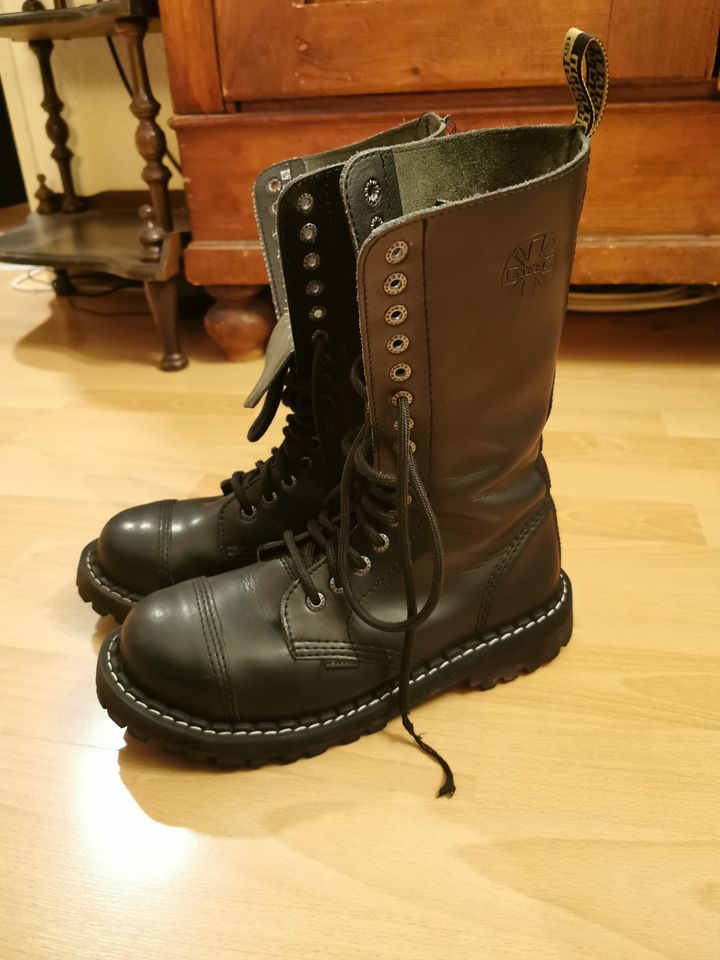 Steel Boots - Ranger - Stiefel - Schwarz Gr. 42 - 15 Loch in Saarbrücken