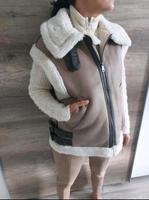 Zara Weste Felloptik beige creme Größe XS *Neu* Sachsen - Riesa Vorschau