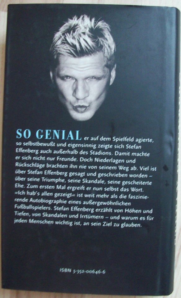 1 Buch "Stefan Effenberg" Ich hab´s allen gezeigt in Filderstadt