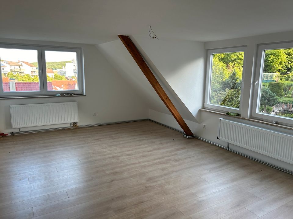 Kernsanierte 2 Zimmer DG-Wohnung in HDH-Mergelstetten in Heidenheim an der Brenz