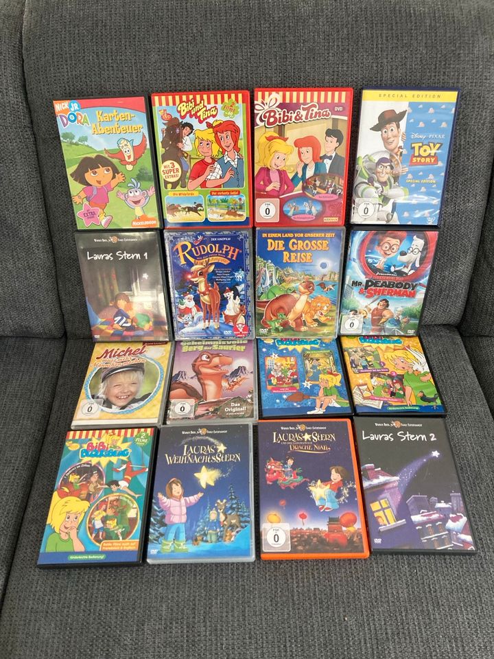 54 DVD Set für Kinder, bunt gemischt in Simmertal