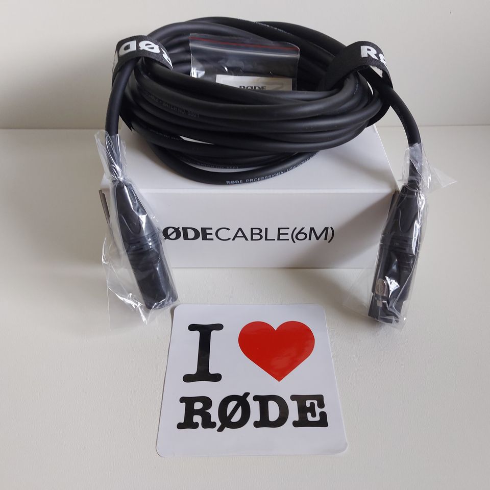 RODE Premium XLR Kabel 6m Mikrofonkabel NEU in Oberkirch