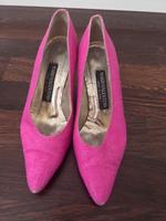 Mario Valentino Pumps aus Canvas pink Gr 38 Top Zustand Hamburg-Mitte - Hamburg St. Georg Vorschau
