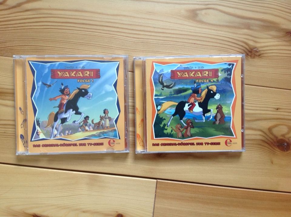 Yakari, 2 CDs, Folge 1,4 in Weißenohe