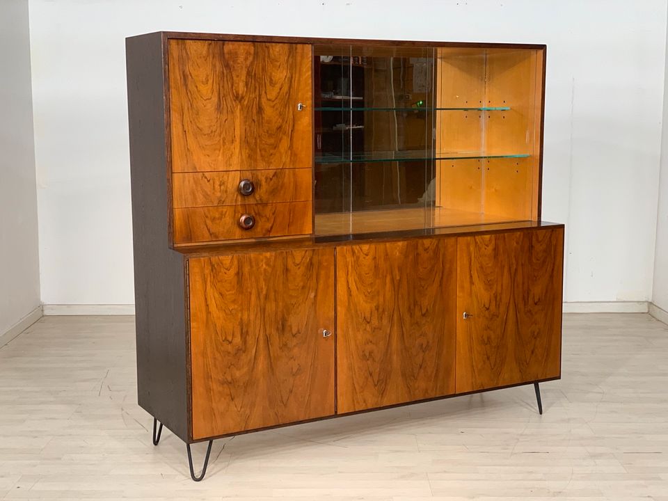 MID CENTURY HIGHBOARD SCHRANK WOHNZIMMERSCHRANK VINTAGE in Berlin