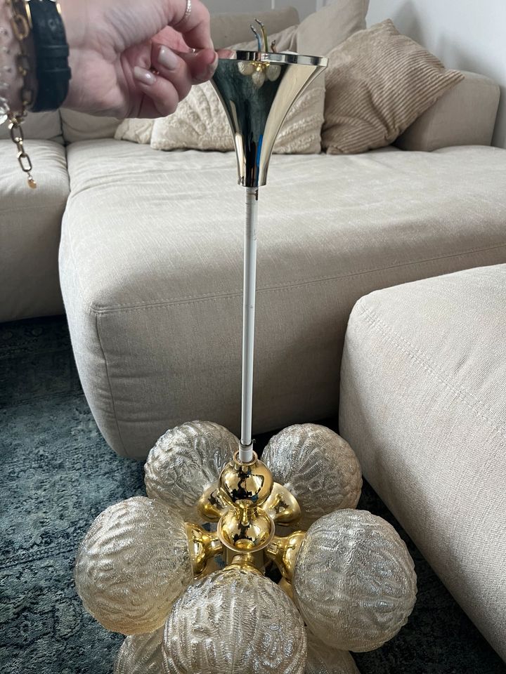 Sputnik Deckenleuchte Lampe mit zwei einzelnen Gold in Nordrhein