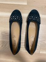 Marineblaue Ballerinas aus Wildleder von Gabor Bayern - Lochhausen Vorschau