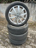 VW Golf 5 6 7 Alufelgen Dijon 17 Zoll 205 50 17 Michelin Winter Hessen - Wiesbaden Vorschau