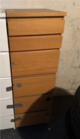 Ikea Malm Kommode braun 6 Schubladen Spiegel Nordrhein-Westfalen - Leverkusen Vorschau