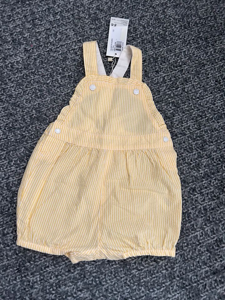 ❤️ PETIT BATEAU Sommer Bloomer Shorts Trägerhose 74 ❤️ in Hagen