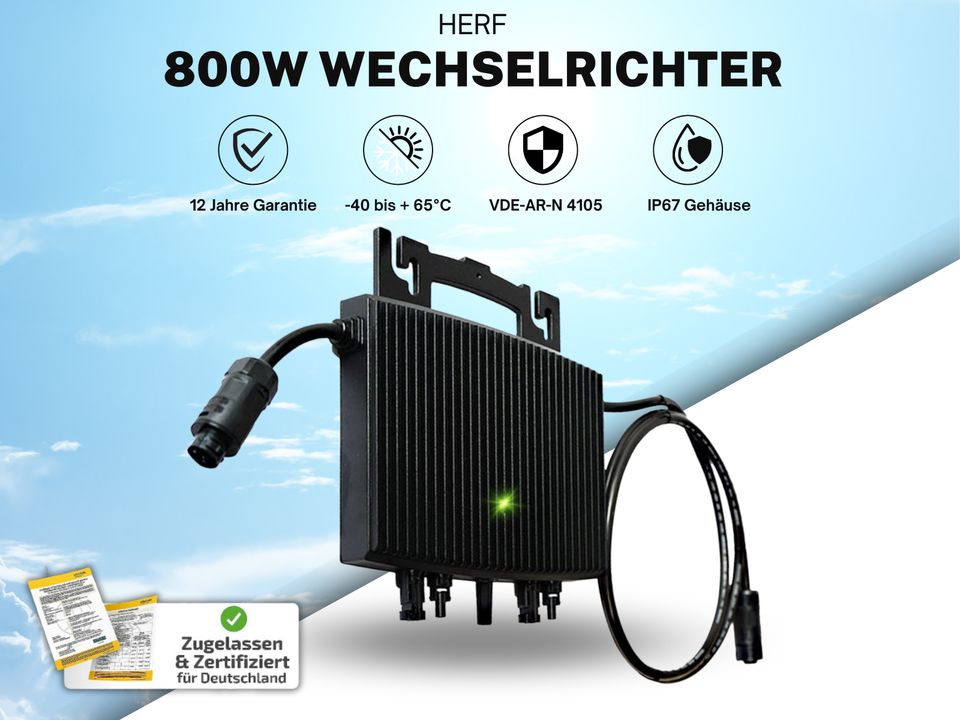 Balkonkraftwerk 800W / 600W Komplettset☀️ -  Aktionspreis in Marl