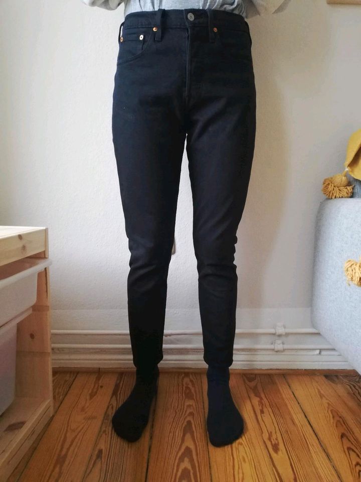 Levi's 501 S Skinny, W27, L28, schwarz,jeans in Berlin