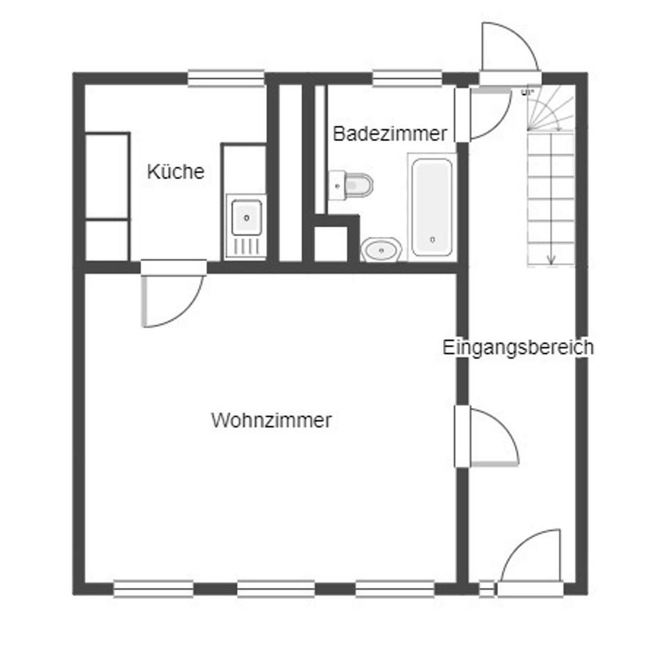 Bezugsfreier Familientraum: Schönes Reihenmittelhaus mit viel Potential in zentraler Lage in Teterow