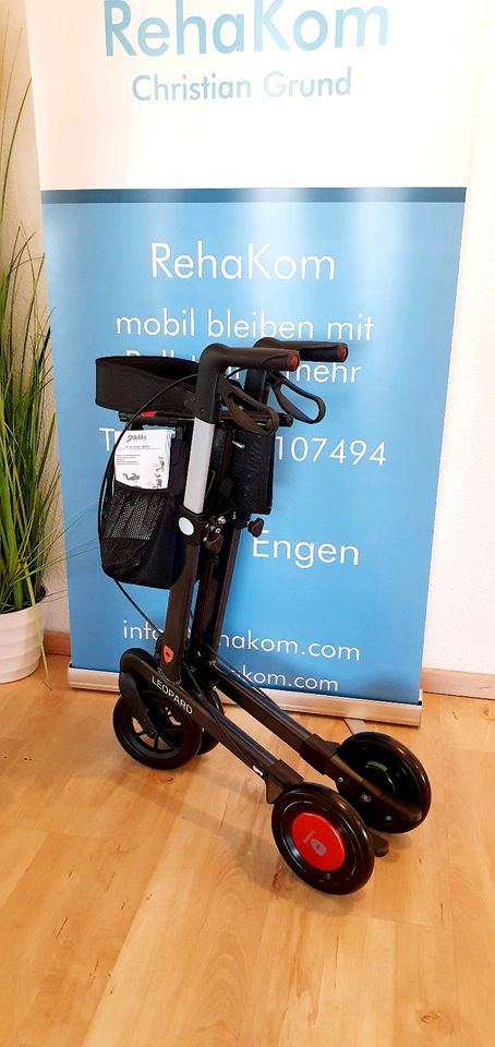 Neuware Leopard Rollator RolloGuard  Parkinson ALS MS in Stockach