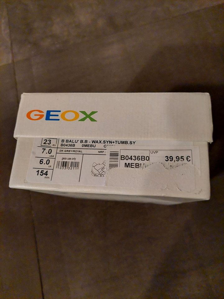 Neue Sneaker Geox Gr. 23 in Siegenburg