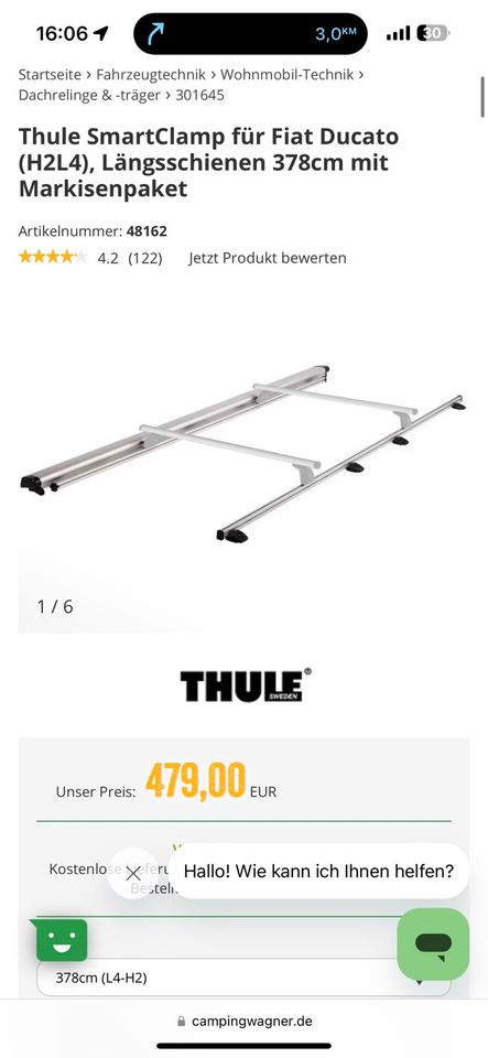 Thule Smartclamp NEU und OVP in Köln