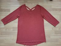 dünner dunkelrot Pullover, Langarmshirt Strickpulli Gr. L/XL Brandenburg - Havelaue Vorschau