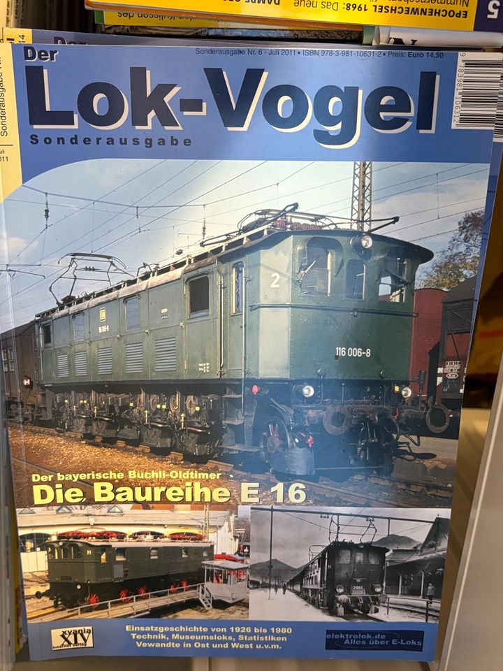 Eisenbahn Hefte Kalender und 1 Buch in Kronau