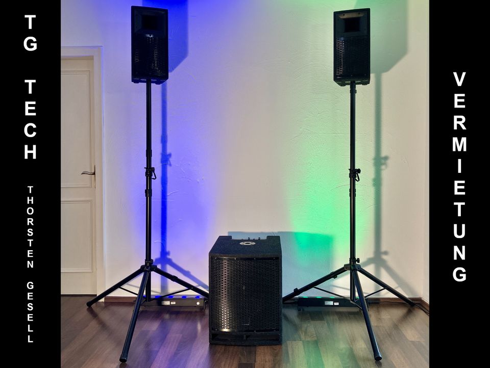 Sound-System Party PA Musik Anlage zu vermieten in Bergheim