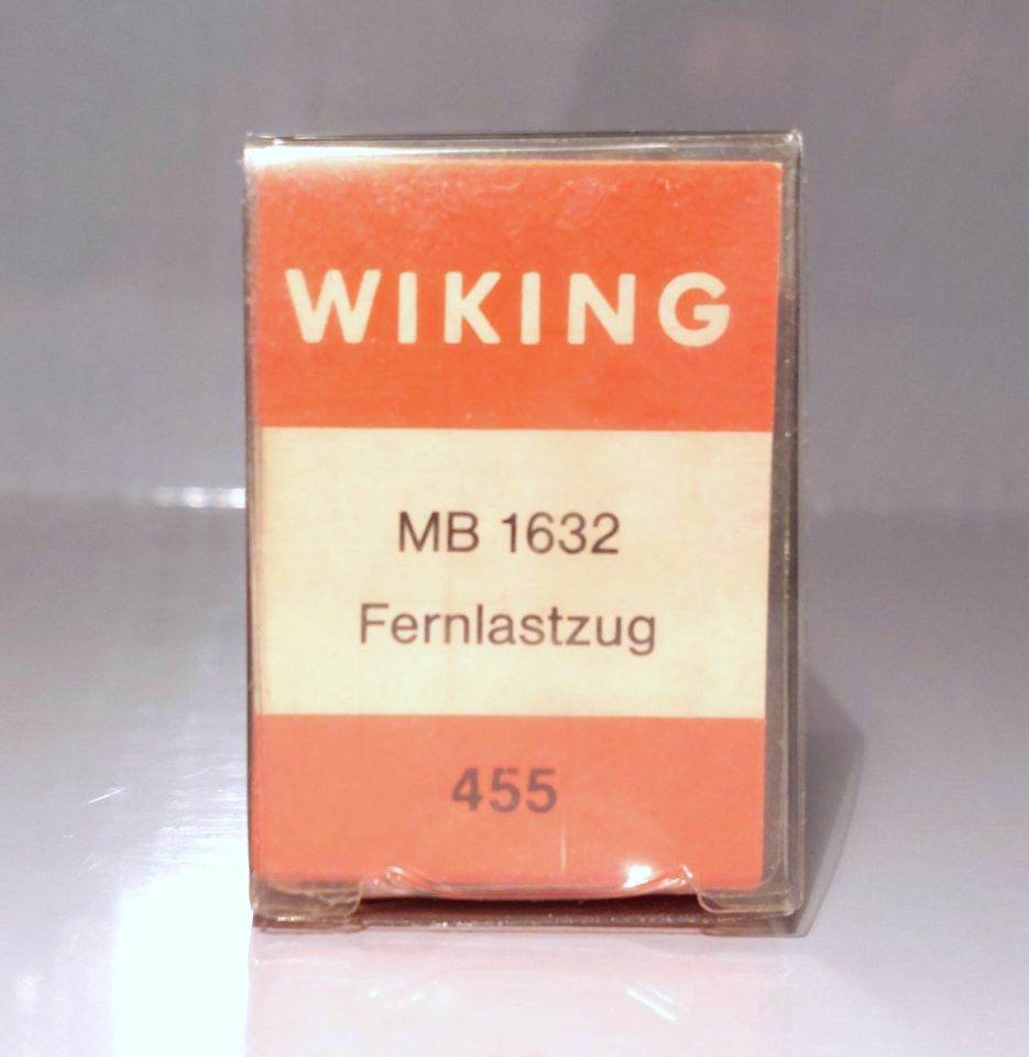 Wiking Fernlastzug Mercedes-Benz MB 1632 Nr. 455 „Zeitfracht“ in Berlin