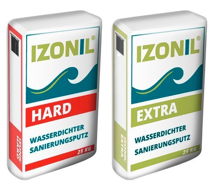 Feuchte Kellerräume? Feuchtigkeitsprobleme? Schimmelbefall? Wasserschäden? - Unsere Antwort: Qualifizierte Kellerabdichtung gegen Nässe, Feuchtigkeit & Wasser - Sanierungsputz Izonil Wasserdicht in Eching (Niederbay)