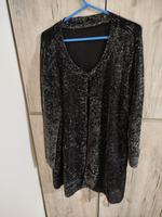 FESTLICHE LANGE JACKE ,,BONBRIX,,gr.50 schwarz-silber Schleswig-Holstein - Flensburg Vorschau