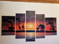 Großes Bild Afrika auf Holz gezogen nicht auf Leinwand Baden-Württemberg - Sachsenheim Vorschau