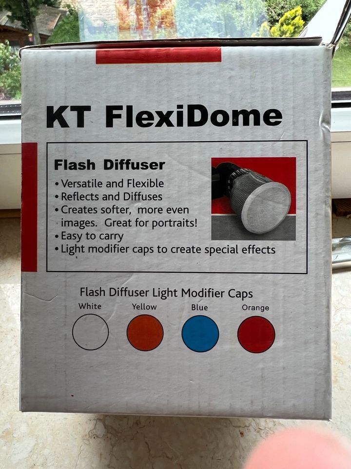 KT FlexiDome Flash Diffuser Canon 580/550 KT-D4 in Aschheim