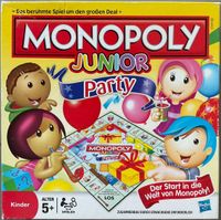 Monopoly Junior Party Brettspiel Kinderspiel Niedersachsen - Wittingen Vorschau