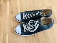 Converse All Star Low-Top schwarz Leder Gr. 40 Nordrhein-Westfalen - Lüdinghausen Vorschau