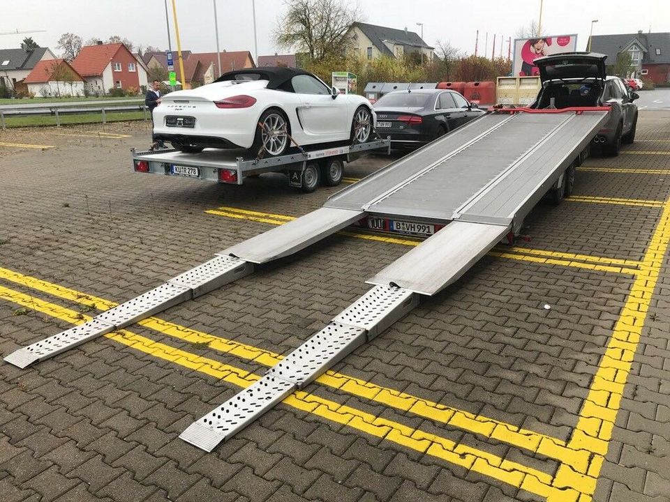 Autotransporter Autoanhänger mieten leihen vermieten Vermietung in Neudrossenfeld