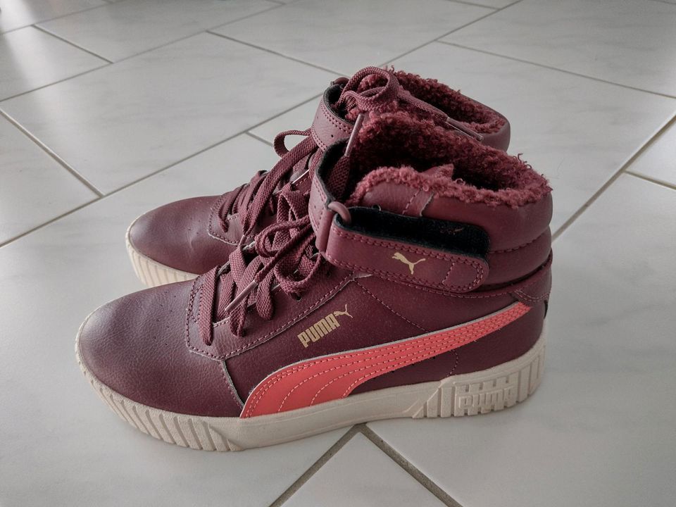 Puma Mädchen Sneaker gefüttert, NEU, Gr. 38, Neupreis 75 € in Felsberg