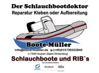 Schlauchboot Rib-Schlauchboot Reparatur Kleben Aufbereitung Baden-Württemberg - Heubach Vorschau