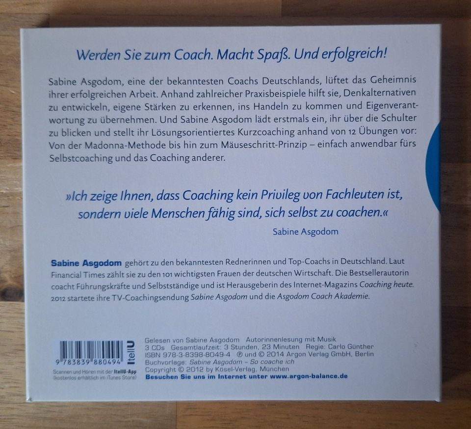 CDs, Hörbücher, Ratgeber - Betz, Spitzbart, Asgodom, Dummies u.a. in Solms