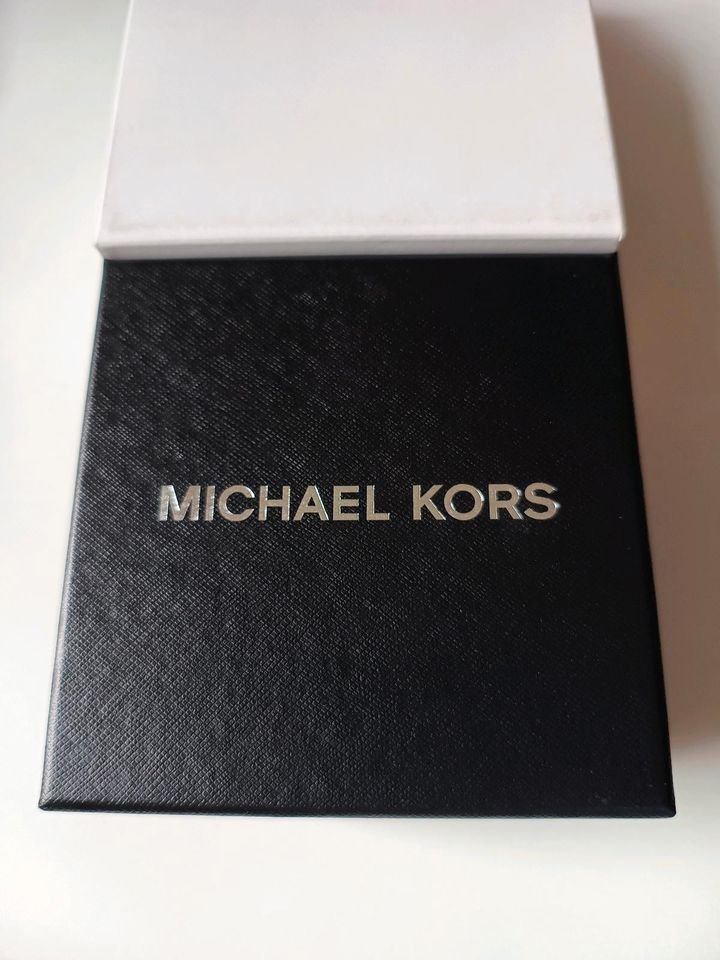 Michael Kors Set Uhr Chronograph Brecken Milanaise Edelstahl in Magdeburg