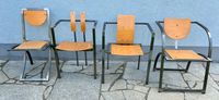 KFF Sinus 4er Set Designer Stühle Holz-Metall Vintage Esszimmer Bayern - Hutthurm Vorschau