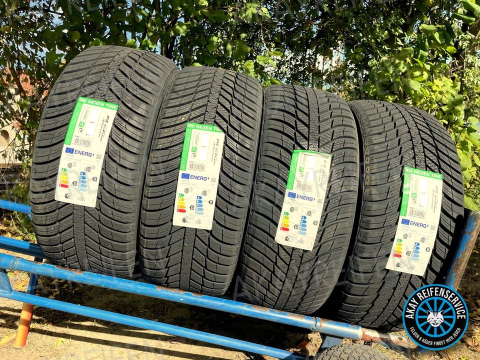 4x 225/55 R16 95H ➡️ NEXEN Allwetter NEU 4 Seasons ➡️ Allwetterreifen Ganzjahresreifen Reifen ➡️ Audi A4 TT A6 BMW 5er E60 Mercedes E W210 W211 SL R129 Volvo Renault Peugeot Jaguar Opel M+S Ganzjahres in Melle