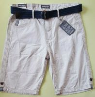 Bermuda Shorts mit Gürtel Manguun beige W32 Mecklenburg-Vorpommern - Neubrandenburg Vorschau